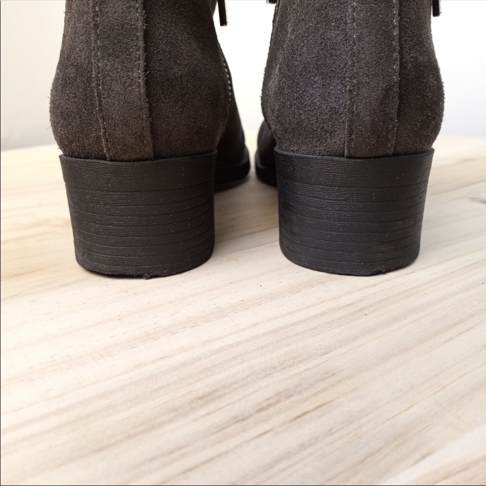 Kenneth Cole New York Suede Dara Booties 7 - Picture 7 of 9